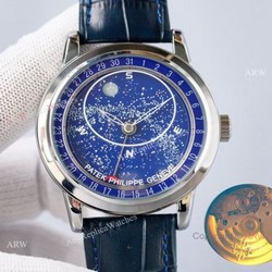 Copy Patek Philippe Grand Complications Celestial Blue Dial 8215 watch