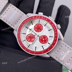 2022 New! Replica Swatch x Omega Mission to Mars Watch Bioceramic Case