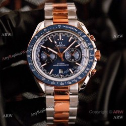 Best Quality Omega Speedmaster Racing Watches Two Tone Rose Gold
