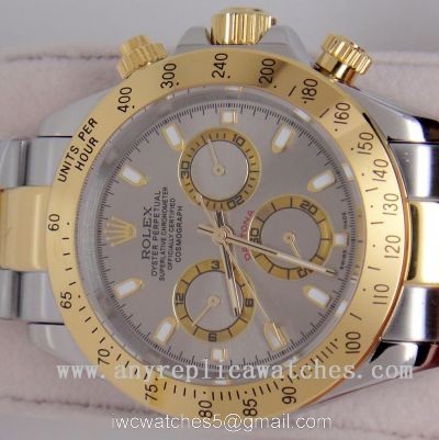 Rolex Daytona 2-Tone Grey  High Quality Replica Rolex Watches