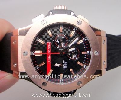 Japan Grade Hublot Luna Rossa Replica Watch Big Bang Rose Gold