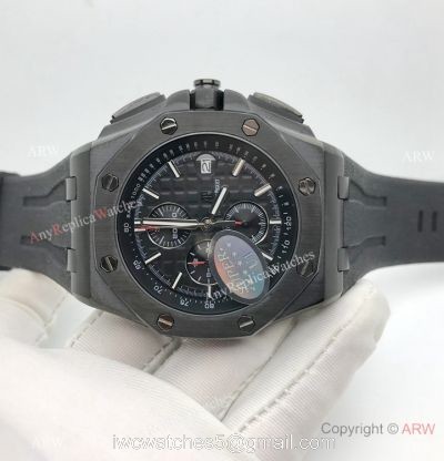 Cheap Audemars Piguet Replica Watches  Royal Oak Offshore All Black 44mm Watch