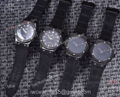 Copy Hublot Classic Fusion All Black Mens Watch  AAA Quality