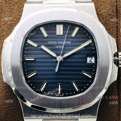 Highest Quality Patek Philippe Nautilus PPF V4 Watch Stainless Steel Blue Dial