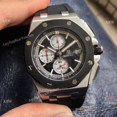 Replica Audemars Piguet Watches For Sale  Royal Oak Offshore SS White Sub-dials 44mm
