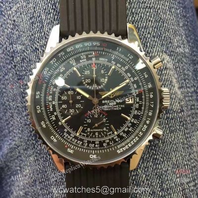 Copy Breitling Navitimer EDITION SPECIALE Black Rubber Watch