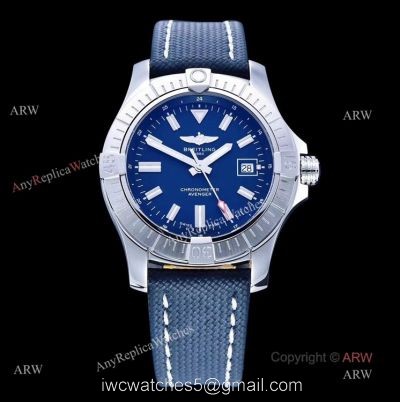 GF Factory Best Breitling Avenger 43 Automatic Watch With Blue Dial Replica