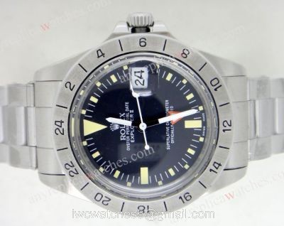Rolex GMT Explorer II 1655  VINTAGE STEVE McQUEEN  Replica Rolex Watches