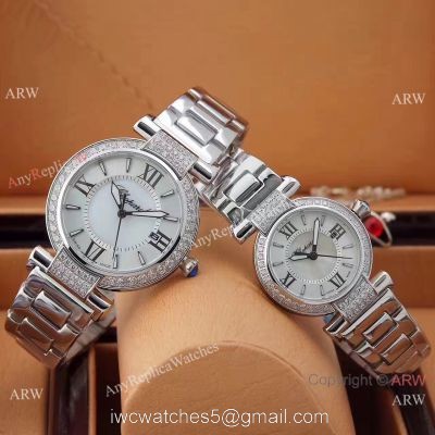 Chopard Imperiale Stainless Steel Diamond Quartz Watch  Knockoff