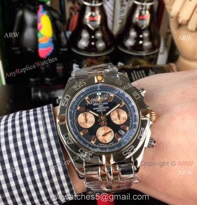High Quality Breitling Chronomat 01 Watch Rose Gold Sub-dials