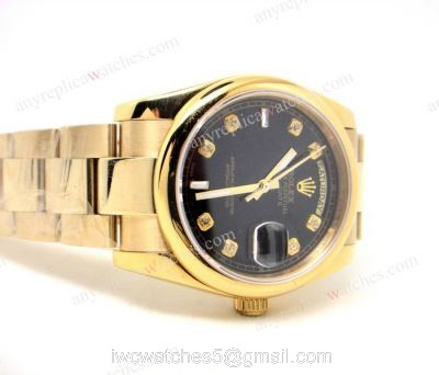 Rolex All gold Oyster Day-Date Mens Watch