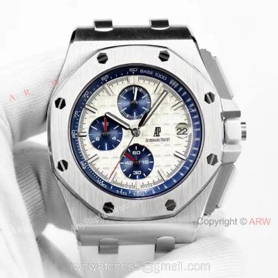 Audemars Piguet Knock off Wholesale  AP Royal Oak Offshore White Dial Watch