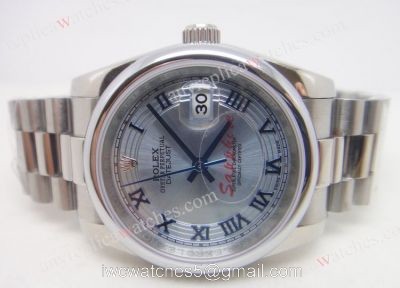 Rolex Mens Datejust Watch SS Blue Roman  Buy Knockoff