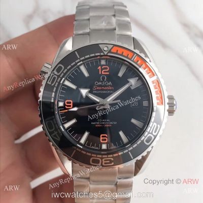 Swiss 8900 Omega Seamaster 600M SS Black Dial Watch  New 1:1 Best Edition