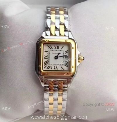 2018 New Replica Cartier Panthere De Womens Watch 2-Tone