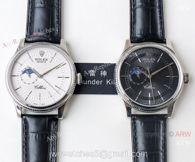 Swiss Rolex Cellini Moonphase Replica Stainless Steel Watches