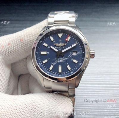 Breitling Superocean Steel Automatic Replica Watch Blue Dial