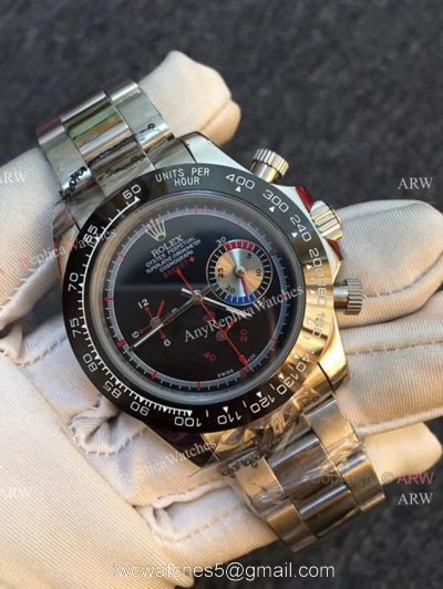 Replica Rolex BREVET Daytona SS Black Ceramic Watch  Very Cool Rolex