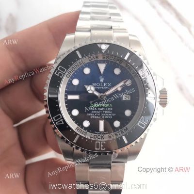 NEW UPGRADED Swiss ETA 3135 Rolex Deepsea James Cameron Replica Watch  Noob V7