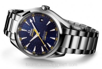 Omega Seamaster 007 Gauss SS Black Replilca watch 8507