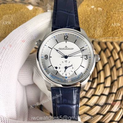 Copy Jaeger-LeCoultre Master Geographic Silver Dial watches