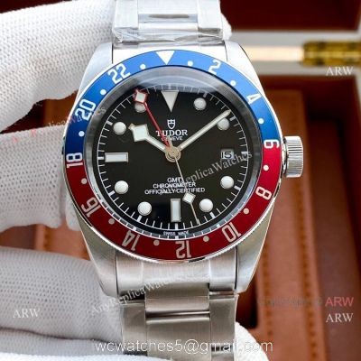 High Quality Replica Tudor Black Bay GMT Pepsi Bezel Watch  Baselworld 2018