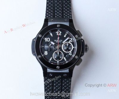 Swiss Grade Replica Hublot Big Bang V6 Chronograph Watch Black Case