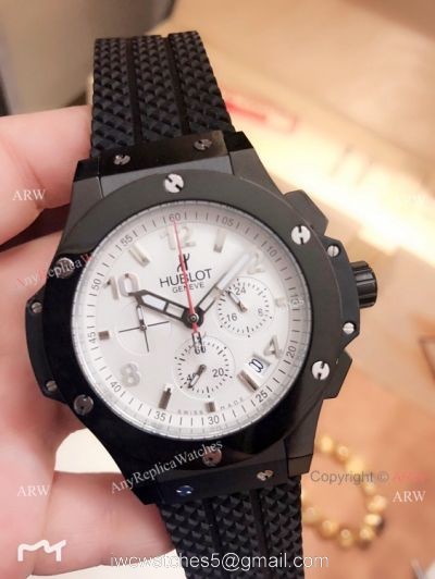 Fake Hublot Geneve Big Bang Tutti Frutti All Black Chronograph Watch