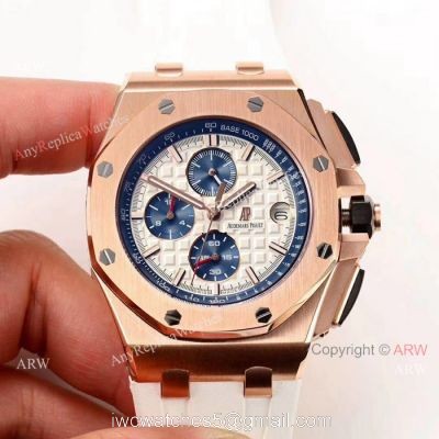 Newest Replica AP Audemars Piguet Royal Oak Offshore Watch White Dial