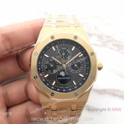 Audemars Piguet Royal Oak Perpetual Calendar Replica Yellow Gold Watch