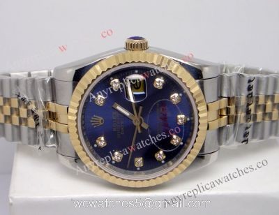 Rolex Datejust Blue Face Jubilee 36mm Men Watch  Rolex 16233 Fake Bracelet