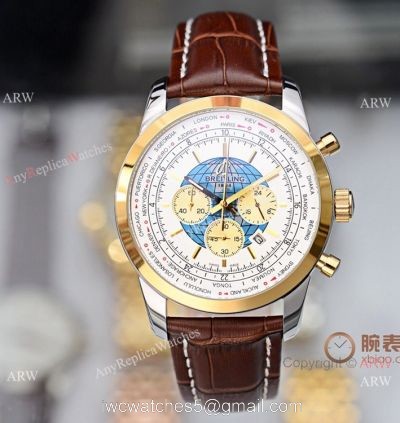 Buy Replica Breitling Transocean Unitime B05 Watches Two Tone