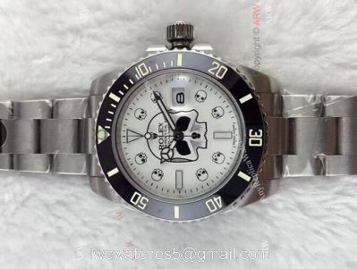 High Quality Rolex Skull Watch  Copy Rolex Submariner Date 40mm Watch