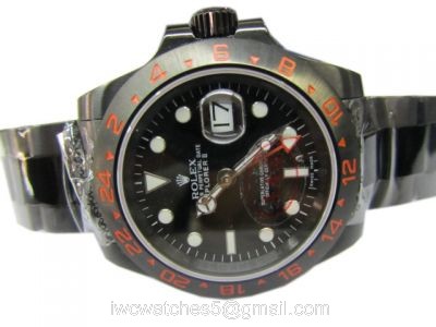 Replica Rolex Explorer II Men Watch: Orange Hand &038; Orange Markers