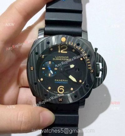 Buy Copy Panerai Luminor Submersible Carbon Case Watch PAM00616