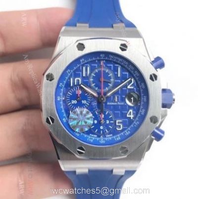 2019 Replica Audemars Piguet Royal Oak Offshore Swiss Cal.3126 Blue version Watch