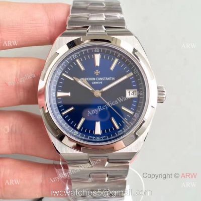 Vacheron Constantin Geneve Fake Watch Overseas &8216;Simple Date Blue Dial