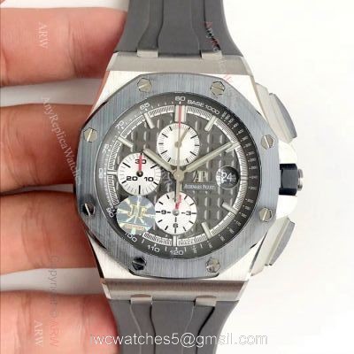 Swiss Copy Audemars Piguet Royal Oak Offshore JF 3126 Watch  Titanium Case Ceramic Bezel