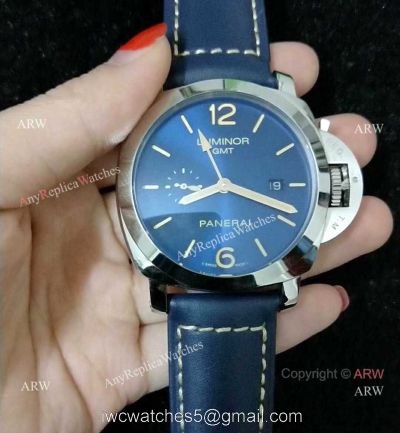 Buy Replica Luminor GMT Limited Edition Blue Face PAM 688 Watch