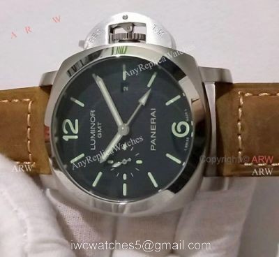 Panerai AAA Replica Watches  Panerai Luminor 1950 Stainless Steel Black Dial Watch