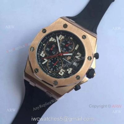 Copy Audemars Piguet Chronograph Watches  Royal Oak Offshore Rose Gold