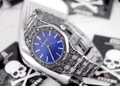 2019 Replica Audemars Piguet Royal Oak Limited Edition Watch 43mm Blue Dial