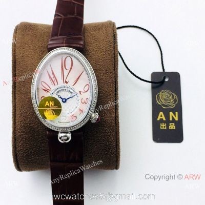 Swiss 1:1 Copy Breguet Reine De Naples Watches Diamond Bezel