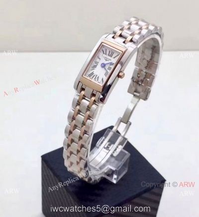 Longines DolceVita Two Tone Rose Gold Lady Watch / China AAA Replica Watches Buy Online