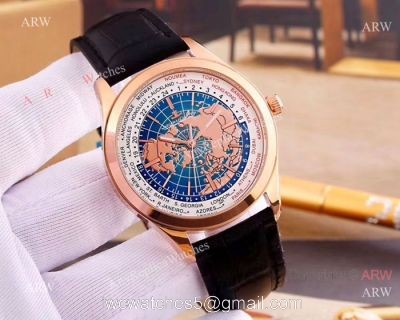 New Style Jaeger LeCoultre Geophysic Universal Replica Watch Rose Gold 41mm