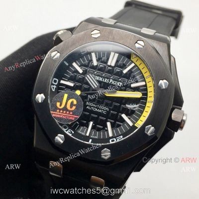 Fake Audemars Piguet Royal Oak Offshore Diver Men Watches All Black 42mm
