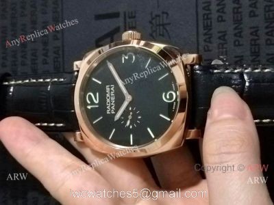 Copy Panerai Radiomir Rose Gold 44mm Watch Best Quality