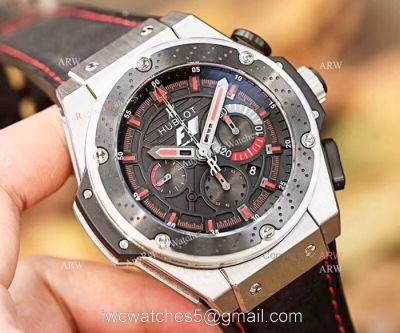Swiss Copy Hublot V6 F1 King Power Stainless Steel Watch  Newest 2019 Hublot F1 Replica King Power