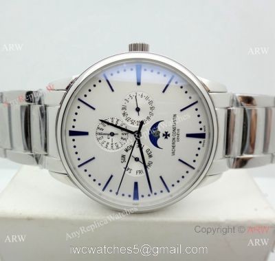 Vacheron Constantin Watch Replica For Sale Ss Perpetual Calendar Face