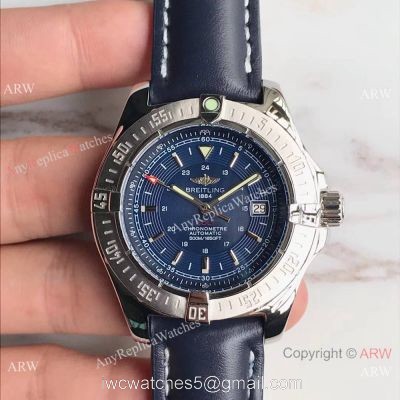 Swiss Grade Breitling Colt Automatic 500m SS Blue Face 40mm Watch